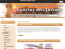 Tablet Screenshot of myczkowce.org.pl